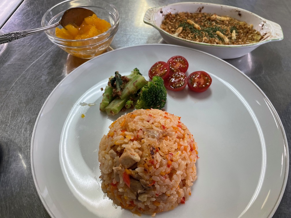 バランス良い料理は体力の源